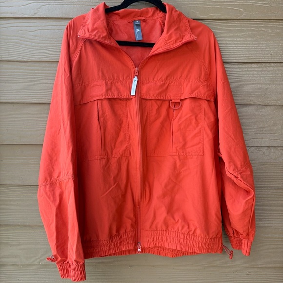 Stella McCartney x Adidas Truecasuals Woven Track Jacket In Burnt Cayenne Medium - Picture 3 of 8